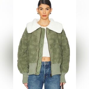 Free People Cozy Up Sherpa Coat, Size SMALL‎